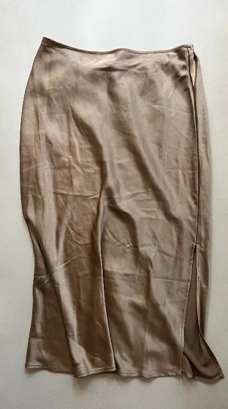 Skirt Maxi By Old Navy In Gold, Size: 12