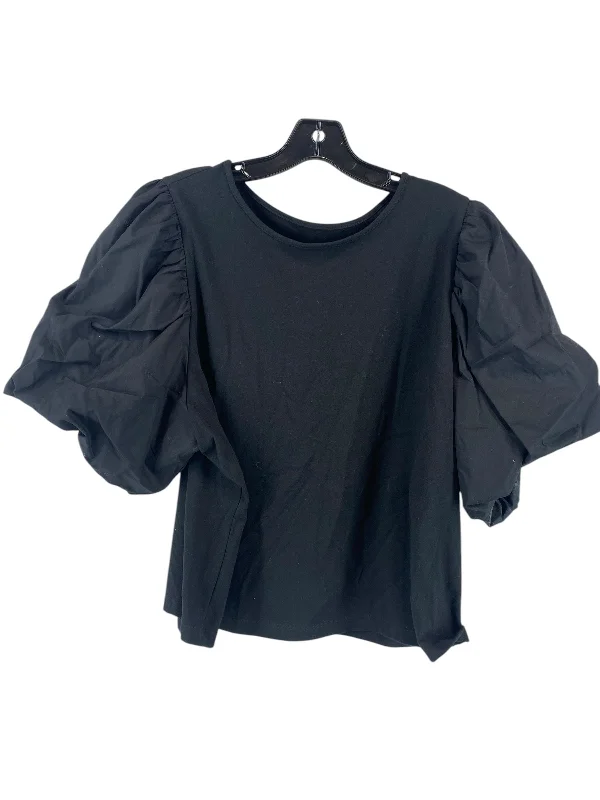 Top Short Sleeve By A New Day In Black, Size: 2x