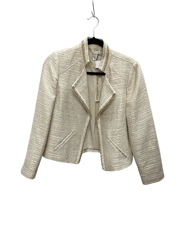 Blazer By Chicos In Gold, Size: 0