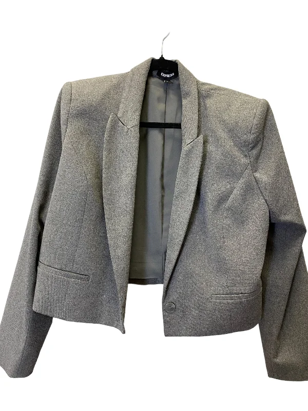 Blazer By Express In Grey, Size: Xl