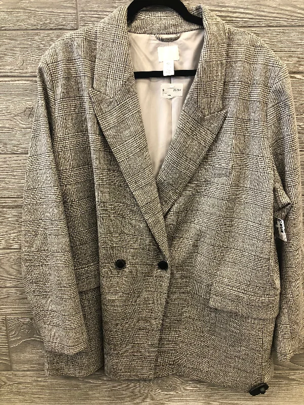 Blazer By H&m In Grey, Size: Xxl