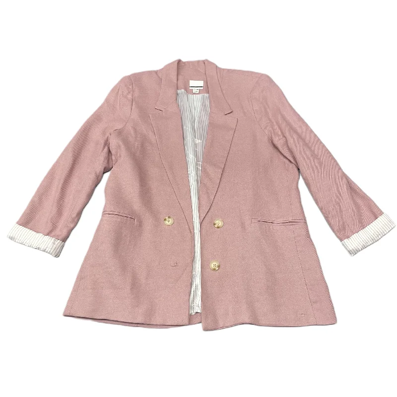 Blazer By Jules & Leopold In Dusty Pink, Size: L