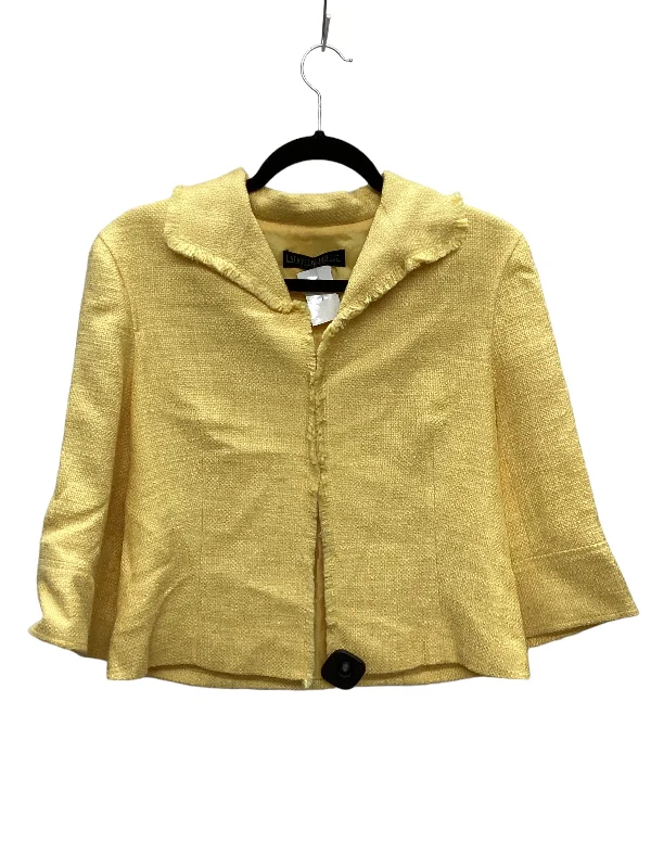 Blazer By Lafayette 148 In Yellow, Size: 6