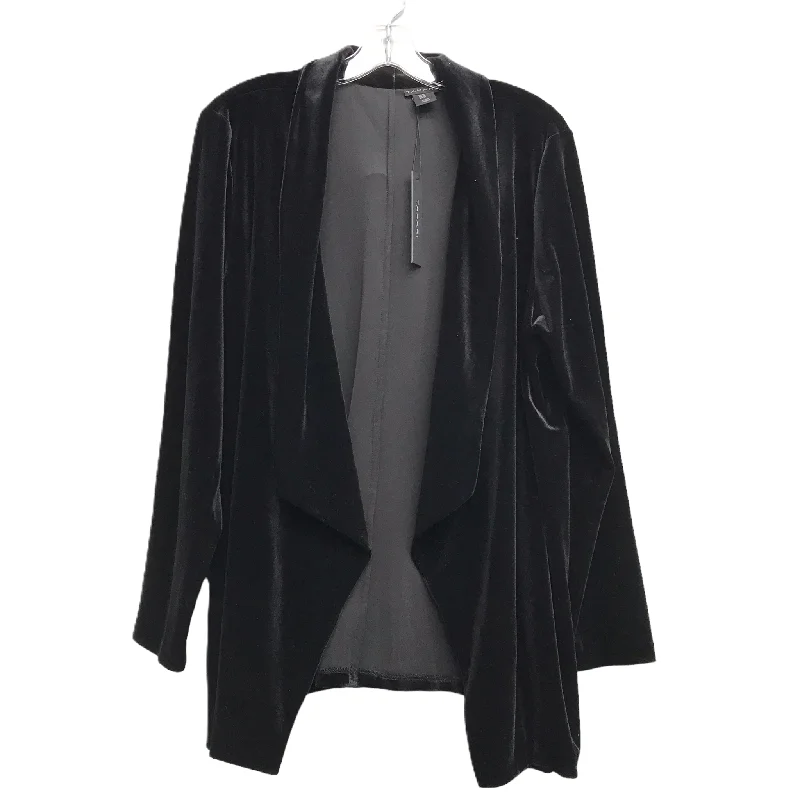 Blazer By Tahari By Arthur Levine In Black, Size: 1x