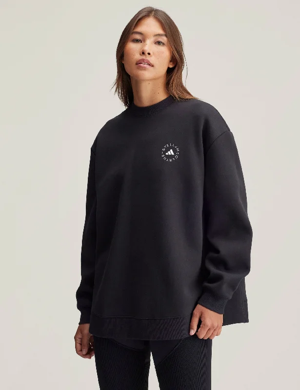 Loose Sweatshirt - Black