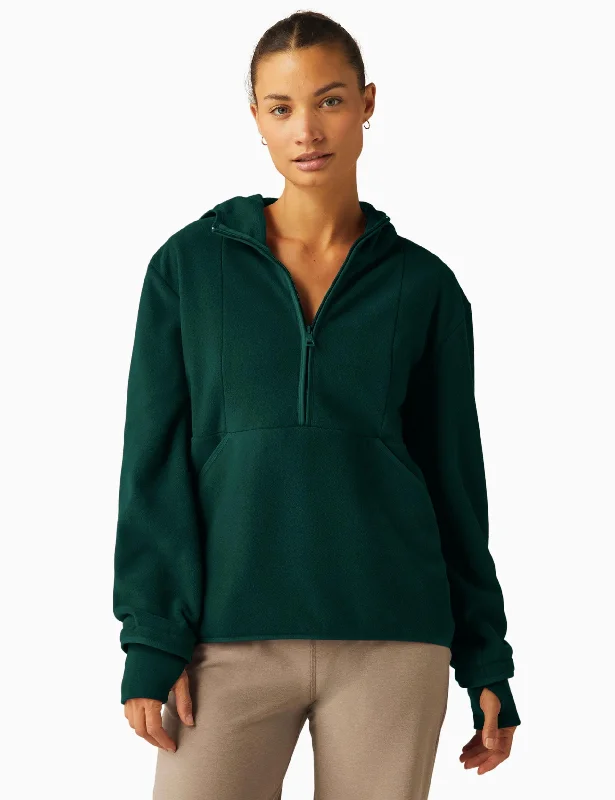 Urban Explorer Half Zip Pullover - Dark Spruce Green