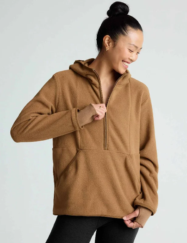 Urban Explorer Half Zip Pullover - Deep Tan