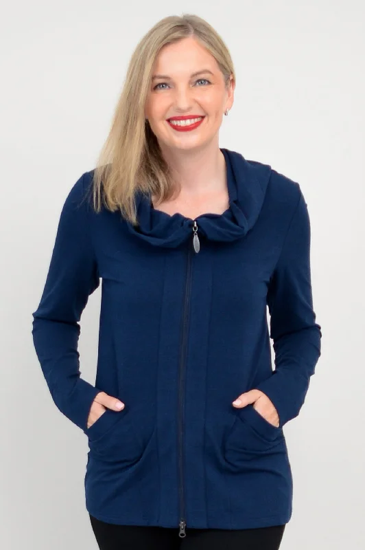 Seymour Jacket, Indigo, Bamboo