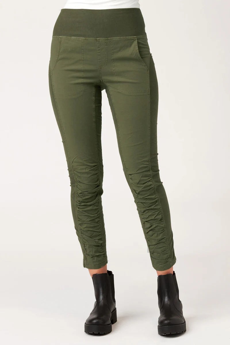 High Waist Penny Legging - Olive